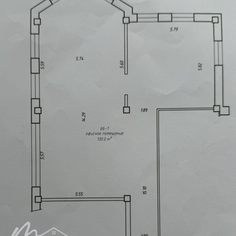 Фотография Офис в БЦ &laquo;Домашевский&raquo;, 130 кв.м. Либкнехта, 66 - фото 4