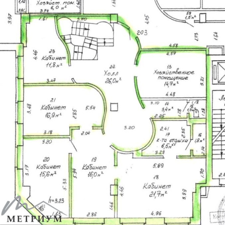 Фотография Помещение 283,8кв.м. ул. Мележа д. 5-1 - фото 20