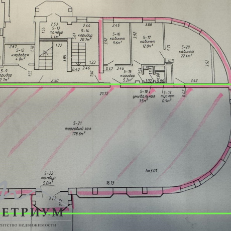Фотография Торговое помещение на Сурганова, 29  - 187,2 кв.м. - фото 9