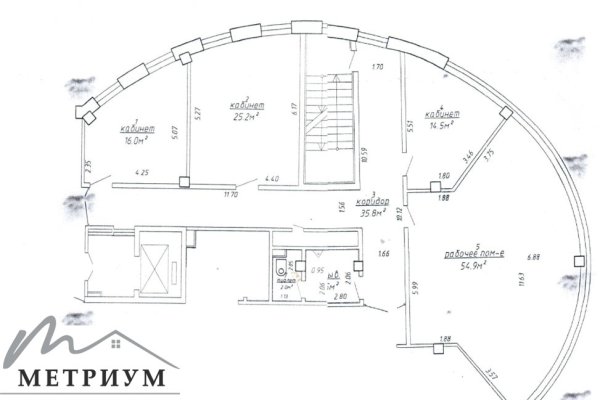 Аренда офисного помещения 157,9м2 ул. Маяковского, 144 - фото 14