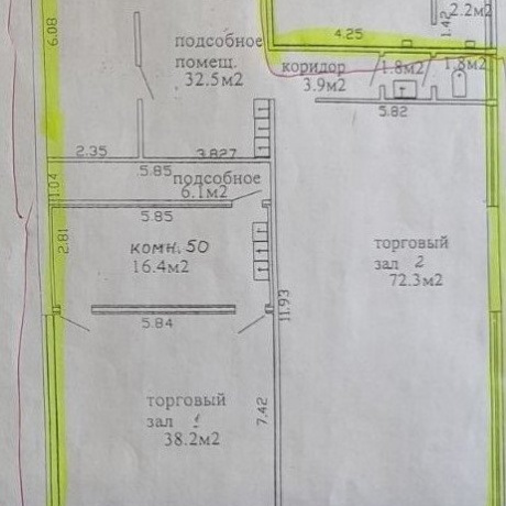 Фотография Торговое помещение 194,6 м2 по пр. Рокоссовского 98А - 4