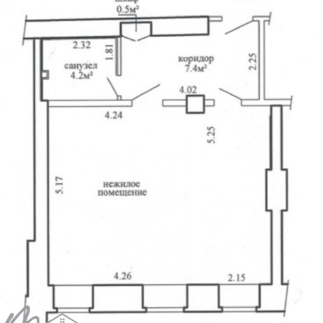 Фотография Продажа помещения 45м2 в центре Минска, Киселёва, д. 28 - фото 18
