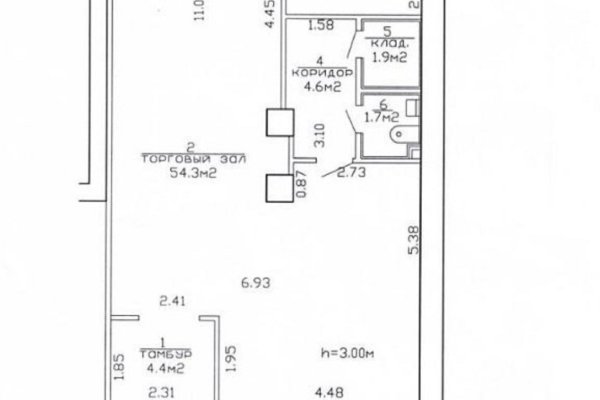 Покупатель не оплачивает услуги агентства! Продается торговое помещение с арендатором по адресу г.Минск пр-т Партизанский 13,  площадью 73.9 кв.м - фото 10