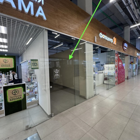 Фотография Торговое помещение в прикассовой зоне 21,8 кв.м. Рудобельская 3 - фото 1