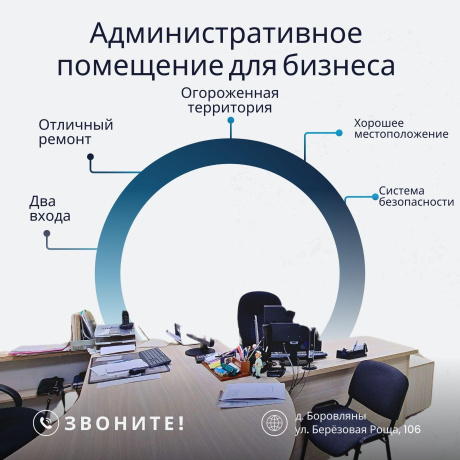 Фотография Продается офисное помещение по адресу д. Боровляны, Березовая роща ул., д. 106 - фото 1