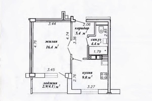 1-комнатная квартира по адресу СУХАРЕВСКАЯ, 46 - фото 18
