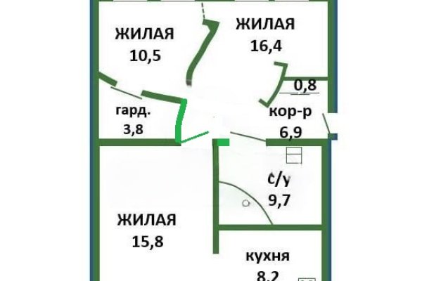 3-комнатная квартира по адресу РОМАНОВСКАЯ СЛОБОДА, 24 - фото 17