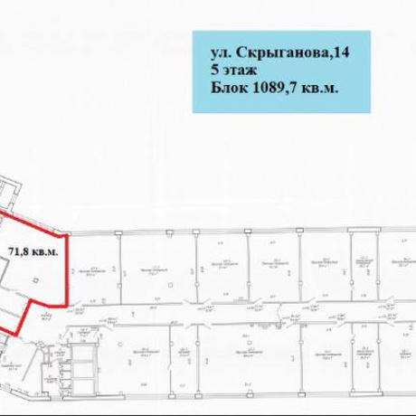 Фотография Офисы 50&ndash;1090 м&sup2; у метро Молодёжная | Привлекательная ставка, БЦ Контур - фото 3