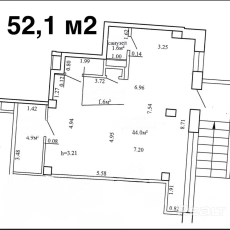 Фотография Сдаётся в аренду  помещение под офис, шоурум, сервисный центр  52 м&sup2; в Лошице (Игуменский тракт, 13). - фото 2