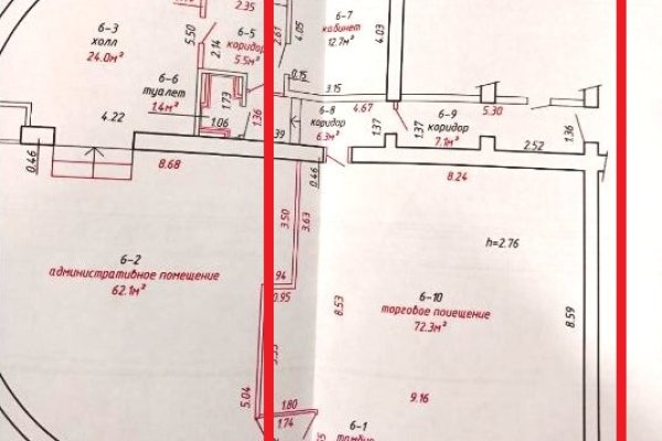 Сдается в аренду коммерческое помещение 100 кв.м. в отличной локации - ул. Сурганова, 29. - фото 10
