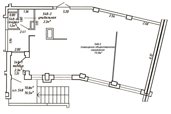Аренда многофункционального помещения 76,5 кв.м. в ЖК Мегаполис рядом со ст.м. Малиновка. - фото 8
