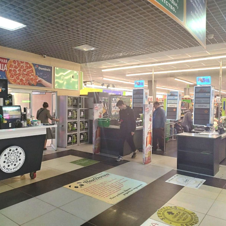 Фотография Аренда многофункционального помещения 102,0  кв.м. в ТЦ Перекрёсток, д. Боровляны. - фото 2