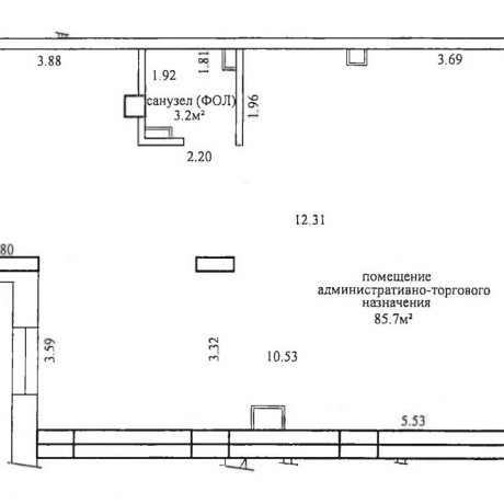 Фотография Помещение 88,9м2(аренда) ул Нововиленская 53 - фото 6