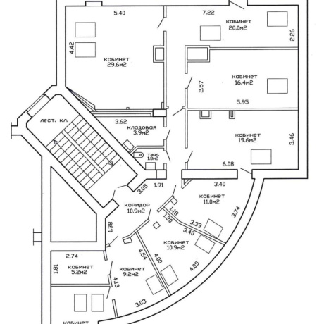 Фотография Аренда офиса 75 -245 м2 пр-т Независимости 44 - фото 19