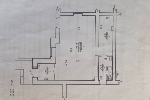 Помещение 68,1м2(аренда) просп Независимости 36 - фото 5