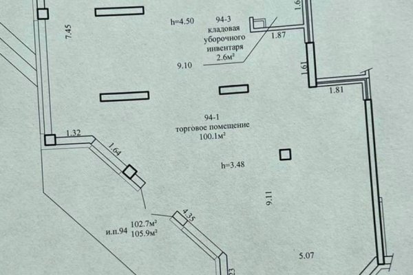 Помещение 105,9м2(аренда) ул Братская 7 - фото 7