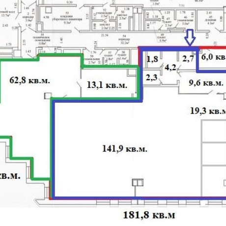 Фотография Офис 75,9 - 444,8 м2(аренда) ул Кальварийская 42 - фото 2