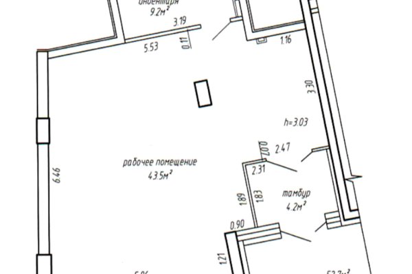 Аренда торгового помещения 59,7 м2 ул Аэродномная 32 - фото 17