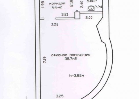 Офис 51,1м2 (продажа) ул Воронянского 1а - фото 9