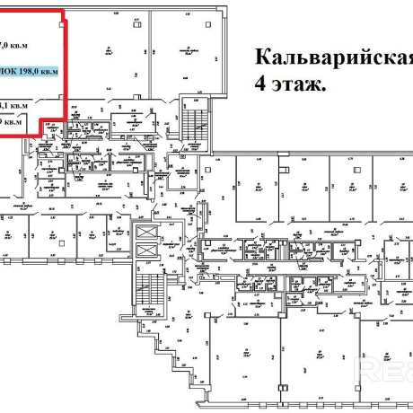 Фотография Офис 198м2 (аренда) ул Кальварийская 42 - фото 2