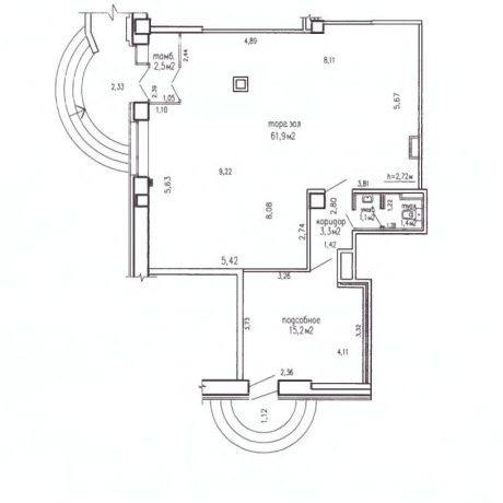 Фотография Аренда ТП 85,4 м2 пр-т Независимости 168/2 - фото 2