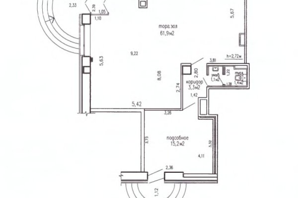 Аренда ТП 85,4 м2 пр-т Независимости 168/2 - фото 2