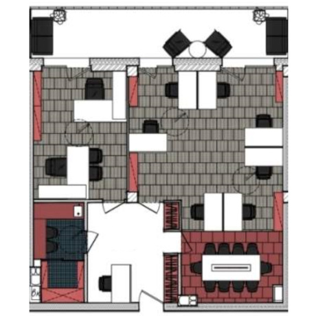 Фотография Офис 90.4 м2 (аренда) ул Мясникова 27 - фото 15