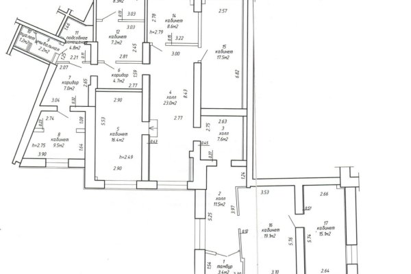 Офис 125 до 161 м2(аренда) ул Некрасова 35/1 - фото 16