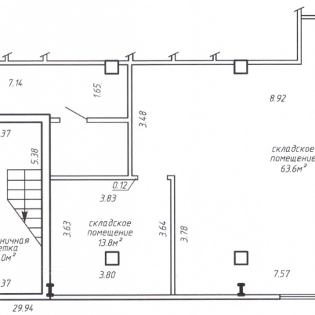 Фотография Склад 722,5 м2 4-й пер Монтажников 13 - фото 10