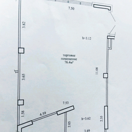Фотография Аренда торгового помещения 76,4 м2 ул Алферова 14 - фото 2