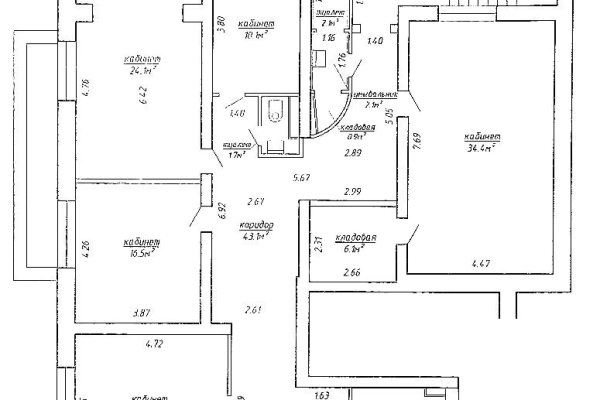 Офис 169,8 м2 (продажа) ул Тепличная 1 - фото 9