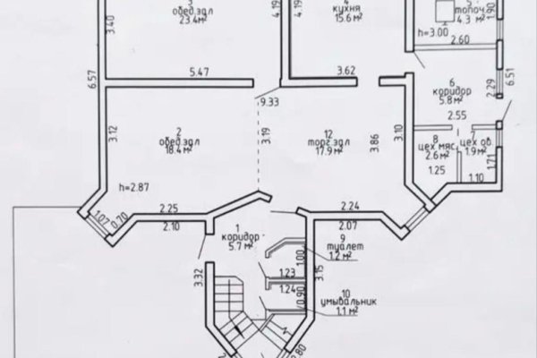 Помещение 151,5м2(продажа) Хатежинский с/с, М6 - фото 2