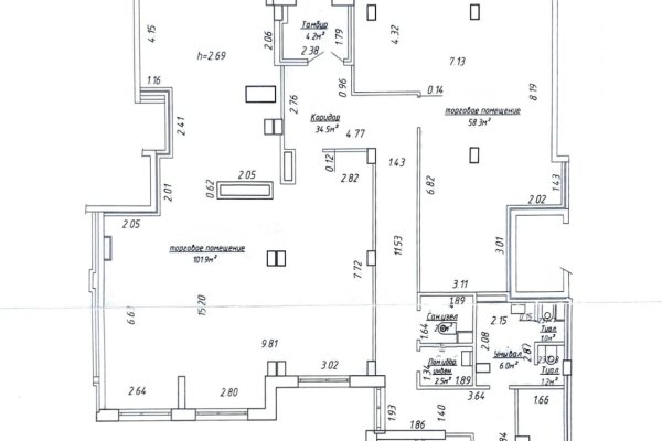 Помещение 230.9 м2 (аренда) ул Мстиславца 20 - фото 2