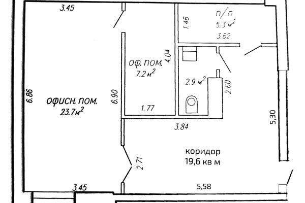 Офис 58,7м2(аренда) ул Харьковская 58 - фото 9