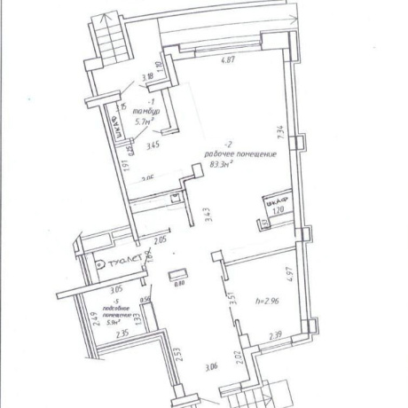 Фотография Офис 102,1 м2 (аренда) ул Ложинская 16 - фото 10