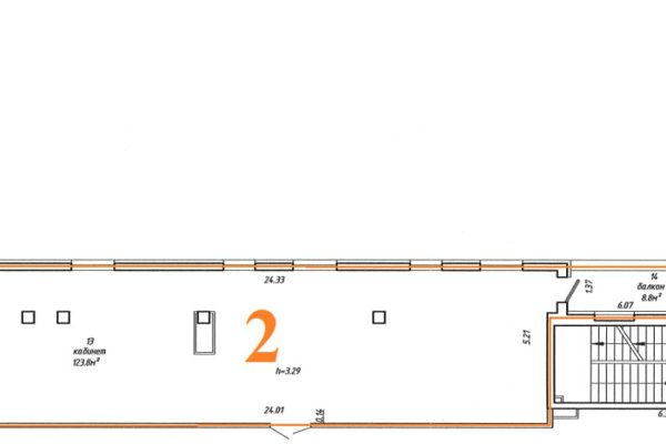 Аренда офиса 132,6 м2 ул Чапаева 4А - фото 2