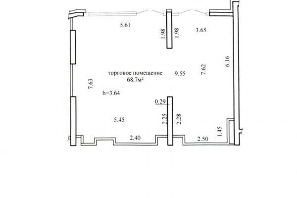 Помещение 68,7м2 (аренда) ул Жореса Алфёрова 11 - фото 9