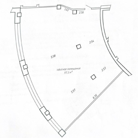 Фотография Офис 97,3 м2 (аренда) ул Либкнехта 66 - фото 2