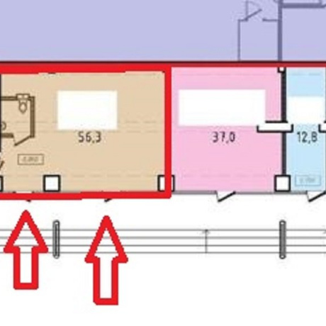 Фотография Помещение 55,89м2 (аренда) ул Притыцкого 146 - фото 2