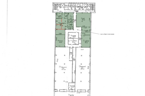 Помещение 182,3 - 380м2 (аренда) ул Киселева 12 - фото 2