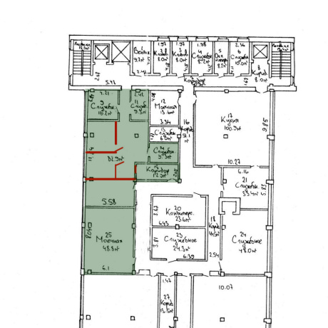 Фотография Помещение 130-180м2 (аренда) ул Киселева 12 - фото 2