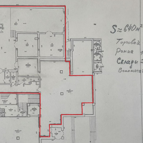 Фотография Аренда торгового помещения 640/ 1181 м2 Победителей 101 - фото 2