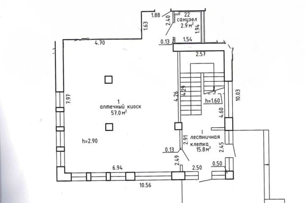 Помещение 59,9м2(аренда) аг Озерцо ул Центральная 35А - фото 6