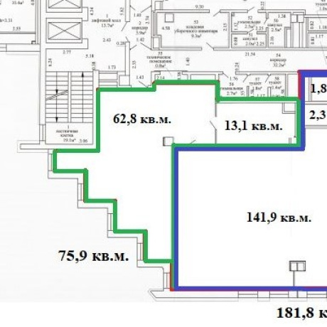 Фотография Офис 75,9 - 444,8 м2(аренда) ул Кальварийская 42 - фото 3