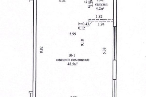 Помещение 52,7м2 (аренда) ул Лученка 7 - фото 7