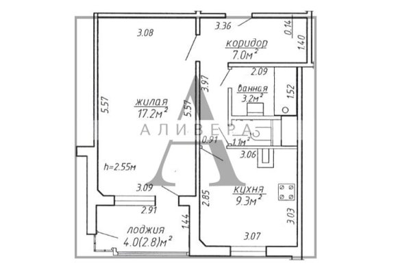 1-комнатная квартира по адресу Налибокская, 32 - фото 10