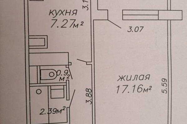 1-комнатная квартира по адресу МАТУСЕВИЧА И.И., 27 - фото 4