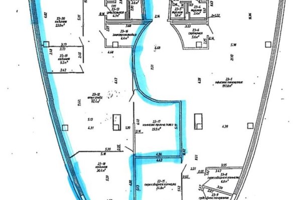 Сдается в аренду офис в БЦ Ривьера на пр Победителей - 240кв.м - фото 3