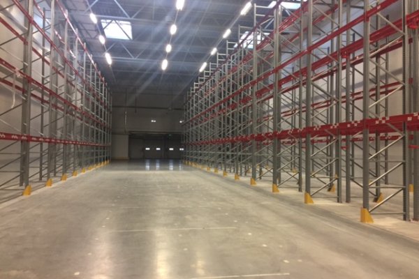 Сдается складской блок 1400м класса "А", стеллажи, отопление, пожаротушение автоматическое, д. Прилесье, 8 км от МКАД - фото 3