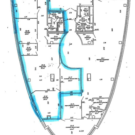 Фотография Сдается отличный офисный блок 240м в БЦ Ривьера на пр Победителей, рядом Минск Арена - фото 1